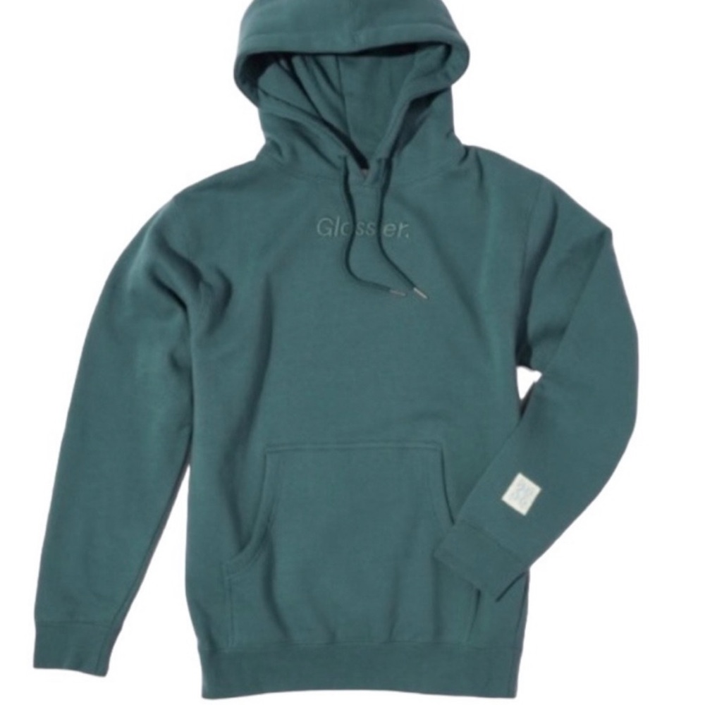 Glossier Sage Green Hoodie